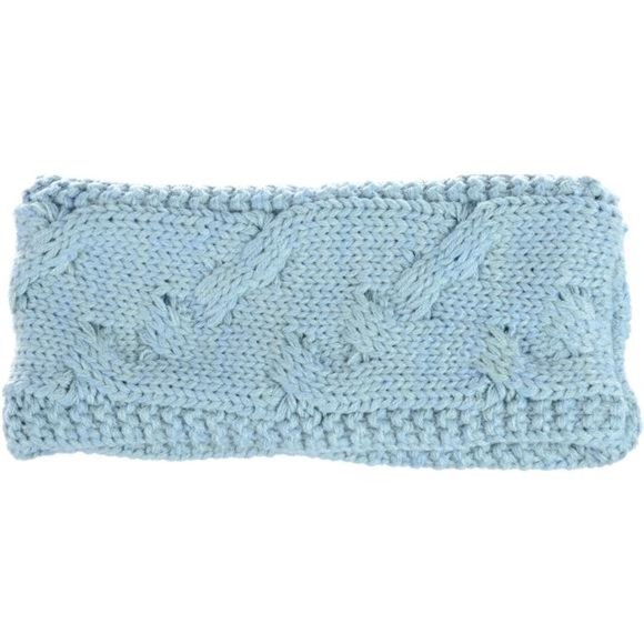 Womens Chic Cold Weather Enhanced Warm Fleece Lined Crochet Knit Stretchy